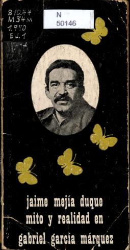 Mito y realidad en Gabriel García Márquez